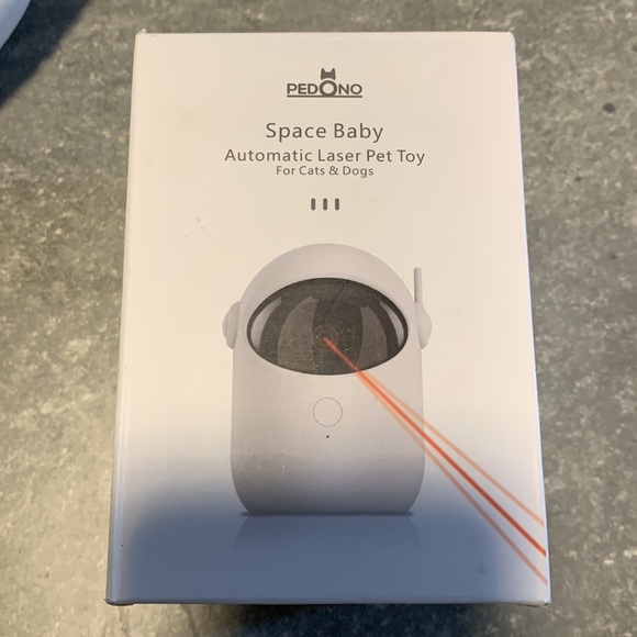 ๐HP ๐Automatic Laser Cat Toy USB Rechargeable for Indoor Laser Pointer Toy NIB - Picture 2 of 10